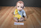Gund Curious George in Blue Striped Pajamas W/ Yellow Blanket Plush