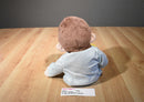 Gund Curious George in Blue Striped Pajamas W/ Yellow Blanket Plush