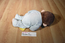 Gund Curious George in Blue Striped Pajamas W/ Yellow Blanket Plush