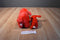 Ty Beanie Buddy 1998 and Baby 1996 Rover Red Dog Beanbag Plushes