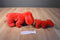 Ty Beanie Buddy 1998 and Baby 1996 Rover Red Dog Beanbag Plushes