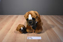 Build a bear Boxer and Puppy Beanbag Plush