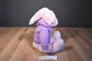 Prima Creations Pink Bunny Rabbit In Purple Hoodie 2011 Plush