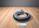 K & M International Blue and Black Python Snake 2003 Plush