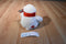 MTY Coca-Cola Polar Bear 2012 Beanbag Plush Wearing a Red Scarf