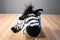 Animal Alley Floppy Zebra Beanbag Plush