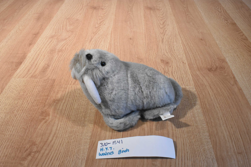 H. Y. T. Grey Walrus Plush