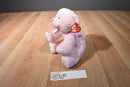 Ty Pluffies Amore Pink Bear 2012 Beanbag Plush