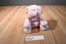Ty Pluffies Amore Pink Bear 2012 Beanbag Plush