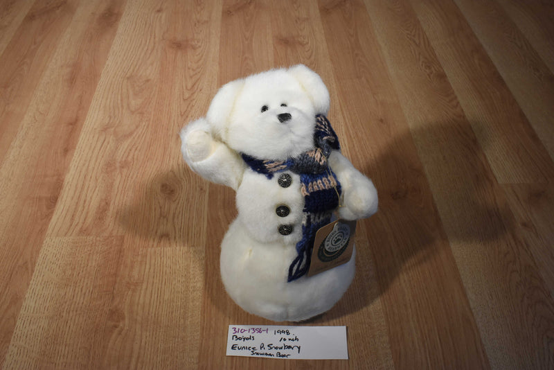 Boyd's Bears Eunice P. Snowbeary Snow Bear 1998 Plush