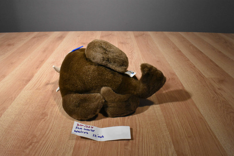 Sea World Brown Walrus Plush
