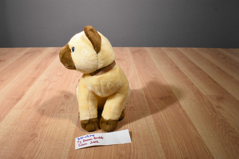 Ty Beanie Buddy Siam the Siamese Cat 2002 Beanbag Plush