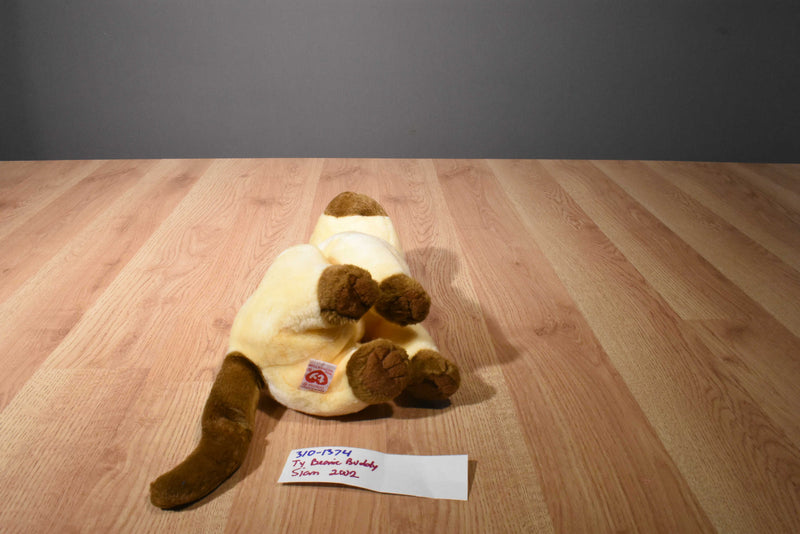 Ty Beanie Buddy Siam the Siamese Cat 2002 Beanbag Plush