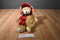 Ty Classic Hudson Brown Bear Red Cap and Scarf 2006 Beanbag Plush