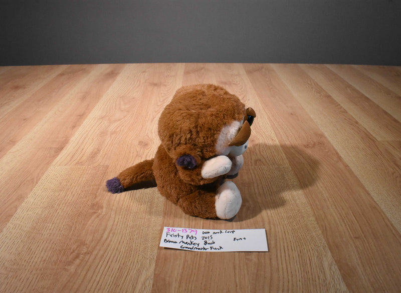 Jazzwares Feisty Pets Grandmaster Funk Brown Monkey 2015 Plush