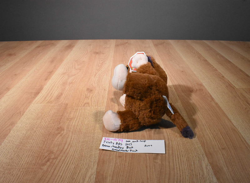 Jazzwares Feisty Pets Grandmaster Funk Brown Monkey 2015 Plush