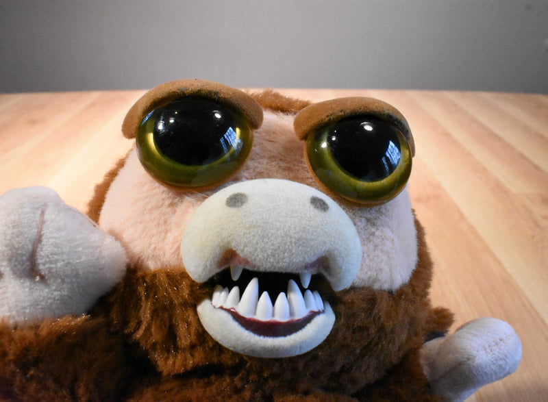 Jazzwares Feisty Pets Grandmaster Funk Brown Monkey 2015 Plush