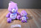 Nanco Care Bear Share Bear Lollipop 2003 and Play Along 2004 Plush