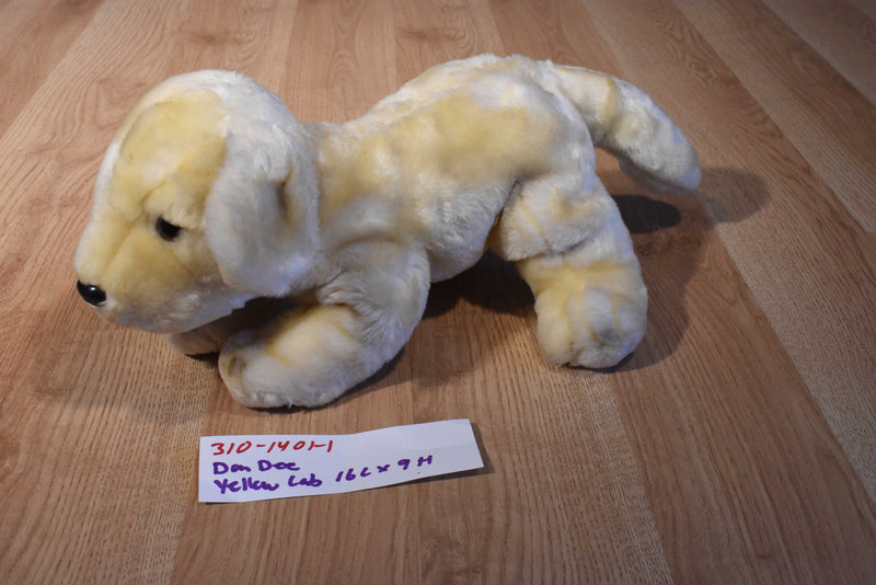 Dan Dee Yellow Lab Beanbag Plush