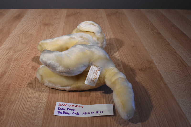 Dan Dee Yellow Lab Beanbag Plush