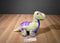 Hugfun Green/Purple Brontosaurus Dinosaur Plush