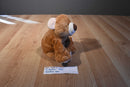 Ty Pluffies Slumbers Brown Bear 2002 Beanbag Plush