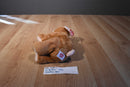 Ty Pluffies Slumbers Brown Bear 2002 Beanbag Plush