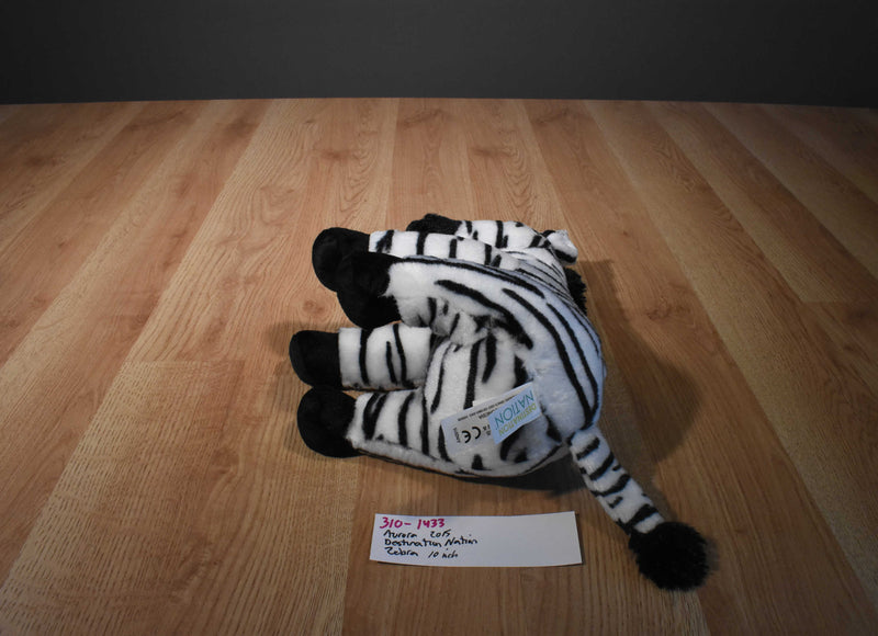 Aurora Destination Nation 2015 Zebra Beanbag Plush
