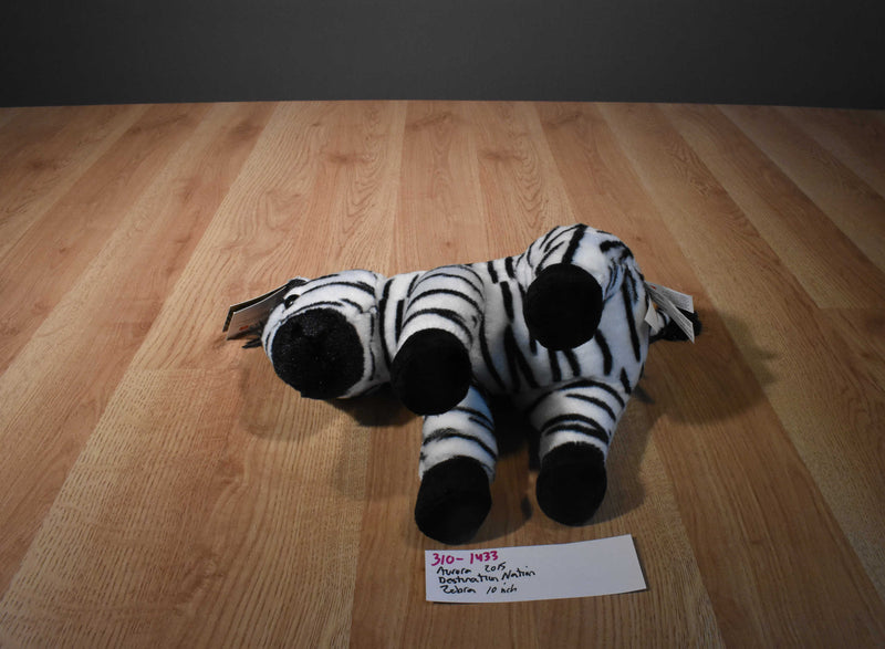 Aurora Destination Nation 2015 Zebra Beanbag Plush