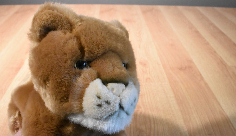 Aurora Flopsies Lion Cub Beanbag Plush