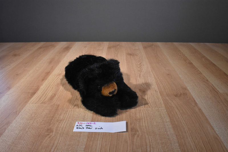 MJC Purr-fection Black Bear 1992 Plush