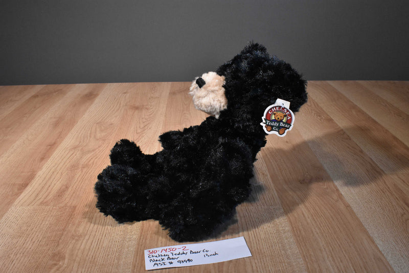 Chelsea Teddy Bear Co. Black Teddy Bear Beanbag Plush