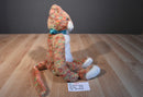 Ty Classic Allioop Orange and Green Cat 2000 Beanbag Plush