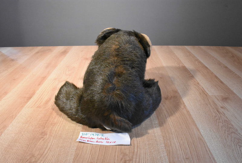 Bearington Collection Brown Bear Beanbag Plush