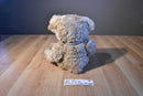 Russ Thornbury Tan Teddy Bear Beanbag Plush With Brown Plaid Bow