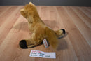 Aurora Flopsies Tan Brown Golden Horse Pony Beanbag Plush