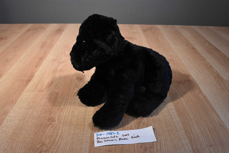 Princess soft Raven the Black Lab 2005 Beanbag Plush
