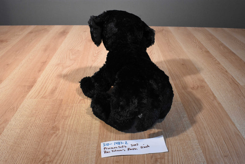 Princess soft Raven the Black Lab 2005 Beanbag Plush