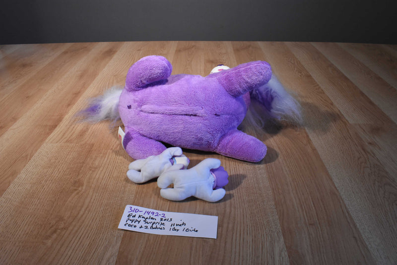 Just Play Ed Kaplan Puppy Surprise Purple Dog Coco 2015 Plush