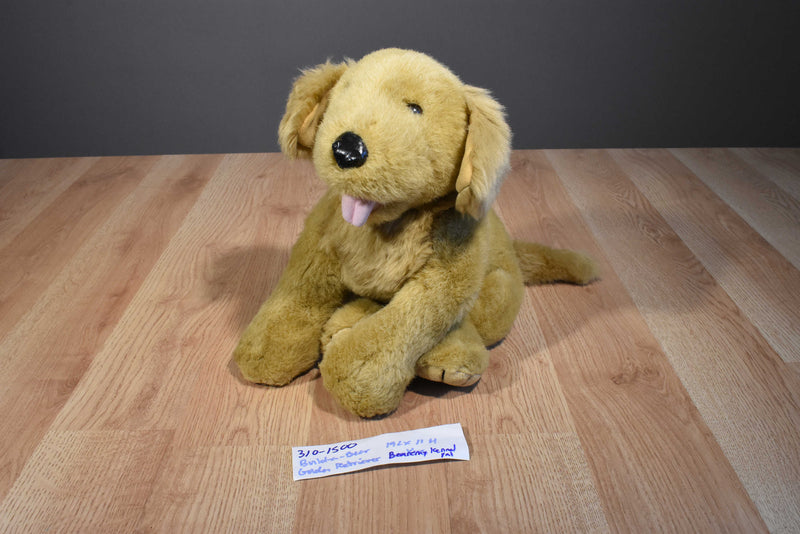 Build a Bear Golden Retriever Beanbag Plush
