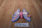 Ty Beanie Buddy 2000 and Baby 1999 Flitter Butterfly Beanbag Plushes