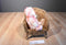 Russ Pink and White Taffie Ballerina Bear Beanbag Plush