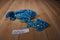 Ty Beanie Buddy 2002 and Baby 2000 Poseidon Whale Shark Beanbag Plushes