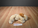 Aurora Floppy Beige and Brown Hound Dog 2016 Beanbag Plush