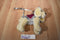 Poochie and Co. Yellow Labrador Pink Heart Plush Bag Purse
