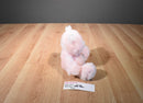 Baby Ganz Pink Teddy Bear Rattle Plush