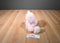 Baby Ganz Pink Teddy Bear Rattle Plush