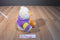 Gibson Greetings White Duck in Purple Sweater 1997 Plush