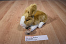 Russ Yomiko Tan and White Dutch Bunny Rabbit Plush