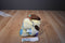 Taggies Buddy the Brown Tan and Beige Dog Beanbag Plush